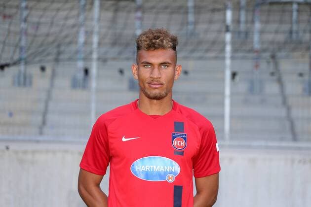 Kevin Lankford ( 1.FC Heidenheim 35 ), Fussball, GER, 2.Liga, Portraettermin 2017 2018, 1.FC Heidenheim, 08.07.2017, Heidenheim Copyright: xLanger Eibner-Pressefotox EP_HLR