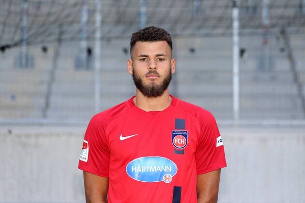 Dave Gnaase ( 1.FC Heidenheim 36), Fussball, GER, 2.Liga, Portraettermin 2017 2018, 1.FC Heidenheim, 08.07.2017, Heidenheim Copyright: xLanger Eibner-Pressefotox EP_HLR