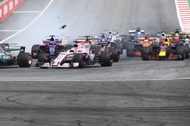 FORMULA 1 - GP of Austria 2017 SPIELBERG,AUSTRIA,09.JUL.17 - MOTORSPORTS, FORMULA 1 - Grand Prix of Austria, Red Bull Ring. Image shows the start. GEPAxpictures xFelixxRoittner