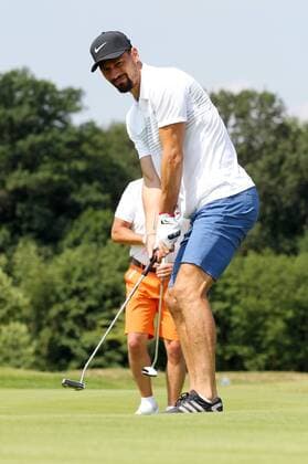 RB Leipzig Charity Golfturnier Machern b. Leipzig, 09.07.2017, Eagles Charity Golf Club e.V. , RB Leipzig Charity Golfturnier , Im Bild: Torwart Fabio Coltorti, RB Leipzig Fußballspieler. ,