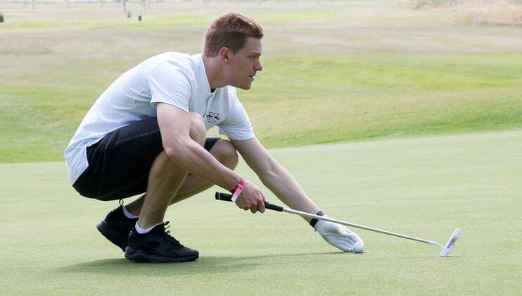 RB Leipzig Charity Golfturnier Machern b. Leipzig, 09.07.2017, Eagles Charity Golf Club e.V. , RB Leipzig Charity Golfturnier , Im Bild: Marcel Halstenberg, RB Leipzig Fußballer. ,