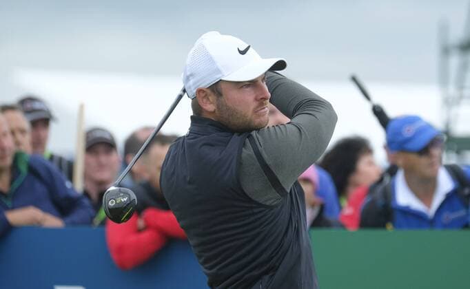 July 9th 2017, Portstewart Golf Club, Portstewart, Northern Ireland; Dubai Duty Free Irish Open Golf Championship, Day 4; Jordan Smith (ENG) on the 1st tee during the final round of the Dubai Duty Free Irish Open xNigelxCookex  ActionPlus11899411