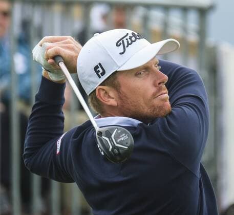 July 9th 2017, Portstewart Golf Club, Portstewart, Northern Ireland; Dubai Duty Free Irish Open Golf Championship, Day 4; Andrew Dodt (AUS) on the 1st tee during the final round of the Dubai Duty Free Irish Open xNigelxCookex  ActionPlus11899414