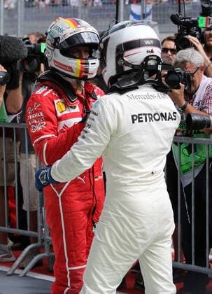 Sebastian Vettel, Scuderia Ferrari, Valtteri Bottas; Mercedes Grand Prix, formula 1 GP, Austria in Spielberg, 09.07.2017 Photo:mspb Thomas Melzer Sebastian Vettel, Valtteri Bottas; Formel 1 GP, Austria