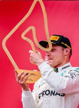 09.07.2017, Red Bull Ring, Spielberg, AUT, FIA, Formel 1, Grosser Preis von Oesterreich, Rennen, im Bild Sieger Valtteri Bottas (FIN) Mercedes AMG Petronas F1 Team Race Winner Finnish Formula One driver Valtteri Bottas of Mercedes AMG Petronas F1 during the Race of the Austrian FIA Formula One Grand Prix at the Red Bull Ring in Spielberg, Austria on 2017 07 09. -Pressefoto Spielberg  EP_fei  