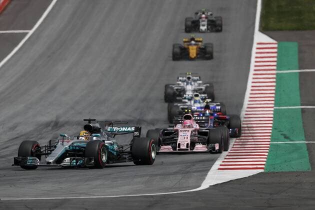 July 9, 2017 - Spielberg, Austria - LEWIS HAMILTON of Great Britain and Mercedes AMG Petronas F1 Team drives during the 2017 Formula 1 Austrian Grand Prix in Spielberg, Austria. F1 2017 - Austrian Grand Prix - Bottas wins - ZUMAg147 20170709_zap_g147_005 Copyright: xJamesxGasperottix
