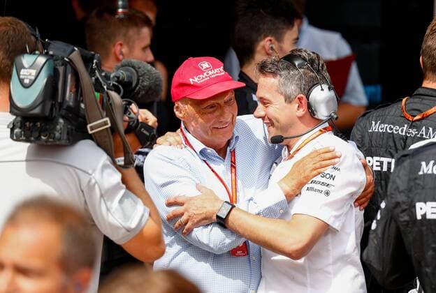 Motorsports: FIA Formula One World Championship WM Weltmeisterschaft 2017, Grand Prix of Austria, Niki Lauda (AUT, Mercedes AMG Petronas Formula One Team), Spielberg Austria xHOCHxZWEIx