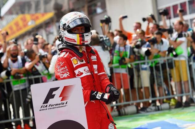 Sebastian Vettel (GER 5), Scuderia Ferrari, Grosser Preis von Österreich 2017, Rennen, Motorsport, Formel 1, 09.07.2017, Spielberg Copyright: xAndre Eibner-Pressefotox EP_JAE
