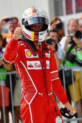 Sebastian Vettel (GER 5), Scuderia Ferrari, Grosser Preis von Österreich 2017, Rennen, Motorsport, Formel 1, 09.07.2017, Spielberg Copyright: xAndre Eibner-Pressefotox EP_JAE
