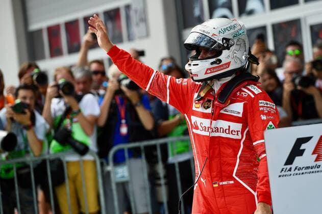 Sebastian Vettel (GER 5), Scuderia Ferrari, Grosser Preis von Österreich 2017, Rennen, Motorsport, Formel 1, 09.07.2017, Spielberg Copyright: xAndre Eibner-Pressefotox EP_JAE