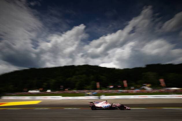 Motorsports: FIA Formula One World Championship WM Weltmeisterschaft 2017, Grand Prix of Austria, 11 Sergio Perez (MEX, Sahara Force India F1 Team), Spielberg Austria xHOCHxZWEIx