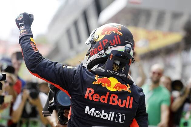 Motorsports: FIA Formula One World Championship WM Weltmeisterschaft 2017, Grand Prix of Austria, 3 Daniel Ricciardo (AUS, Red Bull Racing), Spielberg Austria xHOCHxZWEIx