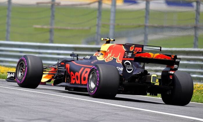 FORMULA 1 - GP of Austria 2017 SPIELBERG,AUSTRIA,09.JUL.17 - MOTORSPORTS, FORMULA 1 - Grand Prix of Austria, Red Bull Ring. Image shows Max Verstappen (NED Red Bull Racing). GEPAxpictures xMichaelxRiedler