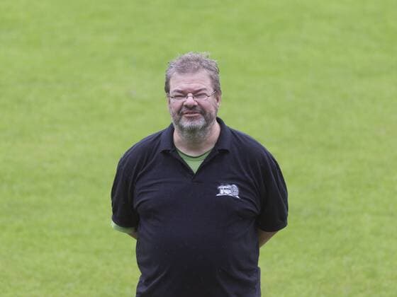 Fußball 3. Liga, Porträttermin 2017 2018 SV Meppen am 08.07.2017 in der Hänsch-Arena in Meppen. Pressesprecher Heiner Harnack LS