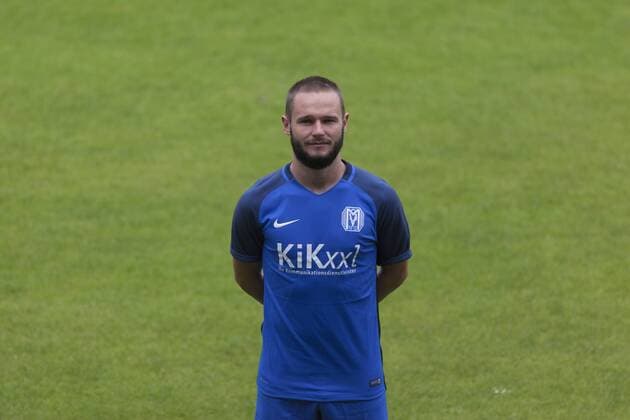 Fußball 3. Liga, Porträttermin 2017 2018 SV Meppen am 08.07.2017 in der Hänsch-Arena in Meppen. Marius Kleinsorge LS