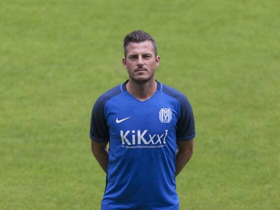 Fußball 3. Liga, Porträttermin 2017 2018 SV Meppen am 08.07.2017 in der Hänsch-Arena in Meppen. Marcel Gebers LS