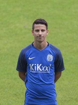 Fußball 3. Liga, Porträttermin 2017 2018 SV Meppen am 08.07.2017 in der Hänsch-Arena in Meppen. Janik Jesgarzewski LS