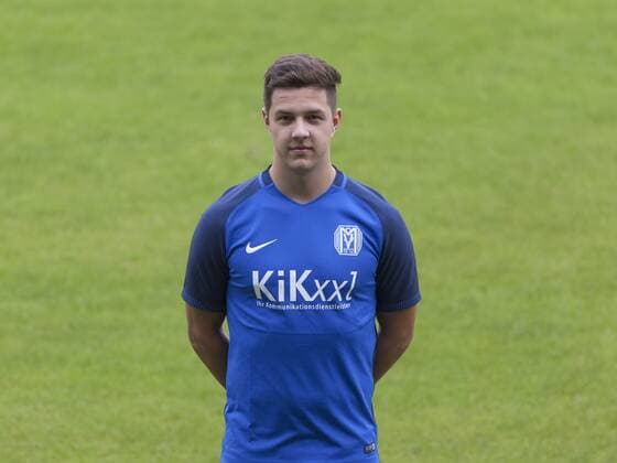 Fußball 3. Liga, Porträttermin 2017 2018 SV Meppen am 08.07.2017 in der Hänsch-Arena in Meppen. Fabian Cordes LS