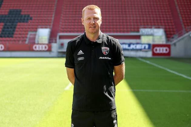 2. Bundesliga - Fußball - Fototermin - FC Ingolstadt 04 - Portraits - Shooting - Saison 2017 2018 - Cheftrainer Maik Walpurgis (FCI) 2. BL - FC Ingolstadt 04 Saison 2017 2018 Portraits - Shooting Fototermin