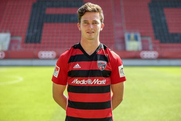 2. Bundesliga - Fußball - Fototermin - FC Ingolstadt 04 - Portraits - Shooting - Saison 2017 2018 - Lukas Gerlspeck (27, FCI) 2. BL - FC Ingolstadt 04 Saison 2017 2018 Portraits - Shooting Fototermin