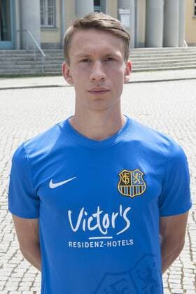 Das Team des ersten FC Saarbrücken am Samstag (08.07.2017) in Saarbrücken. Im Bild: Johannes Roßfeld ( 17). bub