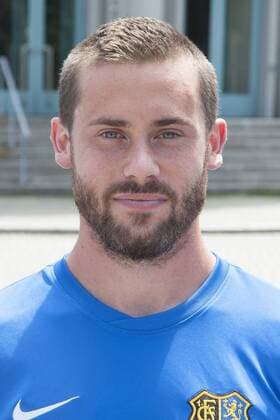 Das Team des ersten FC Saarbrücken am Samstag (08.07.2017) in Saarbrücken. Im Bild: Steven Zellner ( 5). bub