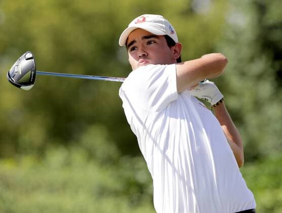 GOLF - European Amateur Team Championship ATZENBRUGG,AUSTRIA,11.JUL.17 - GOLF - European Amateur Team Championship, Diamond Country Club. Image shows Angel Hidalgo (ESP). GEPAxpictures xWalterxLuger