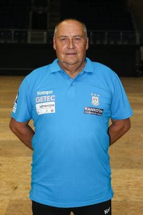 Betreuer Uli Barnikol (SC Magdeburg) - Handball Bundesliga Saison 2017-2018 Offizeller Fototermin SC Magdeburg in der GETEC Arena in Magdeburg - Einzelbild,Portrait,Deutschland, Handball, Mann, Maenner,12.07.2017