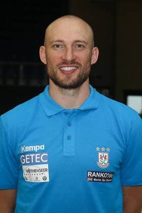 Co-Trainer Yves Grafenhorst (SC Magdeburg) - Handball Bundesliga Saison 2017-2018 Offizeller Fototermin SC Magdeburg in der GETEC Arena in Magdeburg - Einzelbild,Portrait,Deutschland, Handball, Mann, Maenner,12.07.2017
