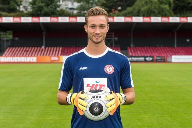 Fußball, GER, 3.Liga, Porträttermin 2017 2018, S. C. Fortuna Köln, Tim Boss ( Koeln ) Portraittermin Fortuna Köln