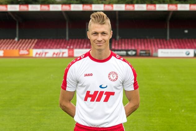 Fußball, GER, 3.Liga, Porträttermin 2017 2018, S. C. Fortuna Köln, Michael Kessel ( Koeln ) Portraittermin Fortuna Köln