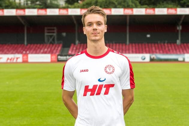 Fußball, GER, 3.Liga, Porträttermin 2017 2018, S. C. Fortuna Köln, Christopher Theisen ( Koeln ) Portraittermin Fortuna Köln