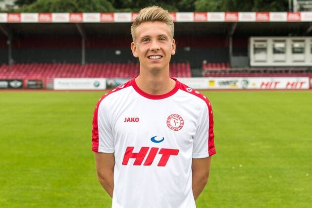 Fußball, GER, 3.Liga, Porträttermin 2017 2018, S. C. Fortuna Köln, Nico Brandenburger ( Koeln ) Portraittermin Fortuna Köln