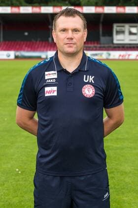Fußball, GER, 3.Liga, Porträttermin 2017 2018, S. C. Fortuna Köln, Trainer Uwe Koschinat ( Koeln ) Portraittermin Fortuna Köln