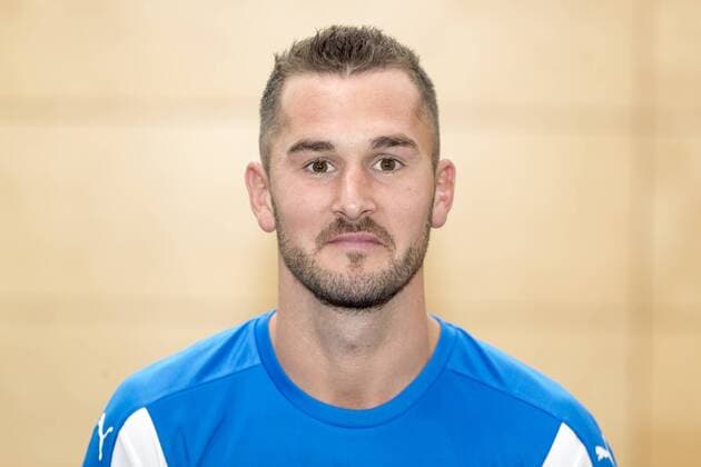 Fußball, GER, 2.BL, Porträttermin 2017 2018, Holstein Kiel, Dominik Schmidt (Nr. 3, Holstein Kiel). Holstein Kiel, Fussball, 2. Liga, 12.07.17 Kiel Schleswig-Holstein Germany Trainingszentrum Projensdorf Copyright: xAgentur54GradFelixxKoenigx