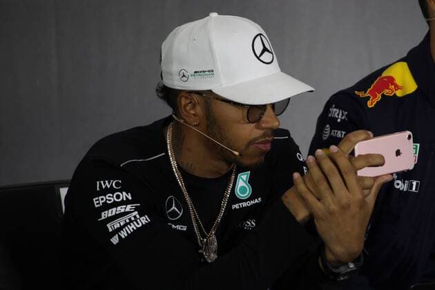 British Grand Prix, Silverstone 13 - 16 July 2017 13.07.2017 - press conference PK Pressekonferenz Lewis Hamilton (GBR) Mercedes AMG F1 W08 