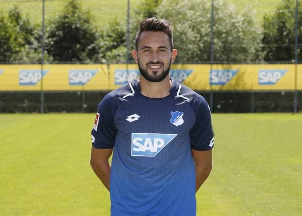 Lukas Rupp (Hoffenh) . Fototermin 1899 Hoffenheim 2017-2018 . Sinsheim, GER, 13.07.2017 , Fussball 1. Bundesliga 2017 2018.