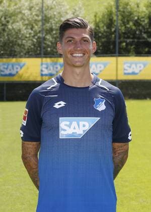 Steven Zuber (Hoffenh) . Fototermin 1899 Hoffenheim 2017-2018 . Sinsheim, GER, 13.07.2017 , Fussball 1. Bundesliga 2017 2018.