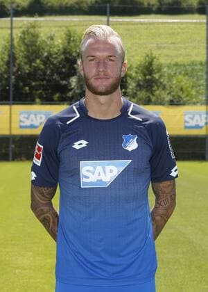 Kevin Vogt (Hoffenh) . Fototermin 1899 Hoffenheim 2017-2018 . Sinsheim, GER, 13.07.2017 , Fussball 1. Bundesliga 2017 2018.