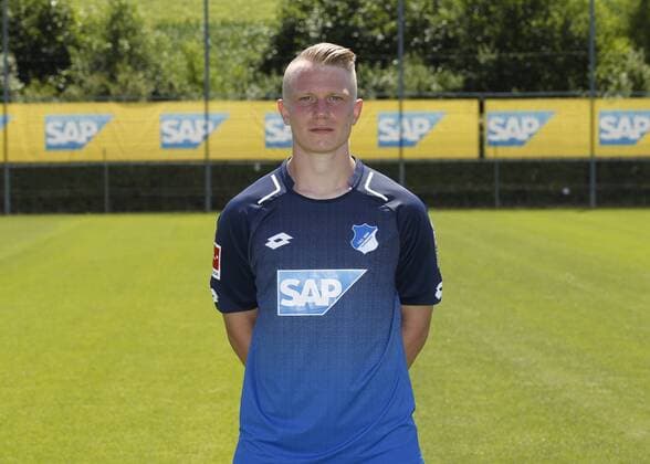 Philipp Ochs (Hoffenh) . Fototermin 1899 Hoffenheim 2017-2018 . Sinsheim, GER, 13.07.2017 , Fussball 1. Bundesliga 2017 2018.