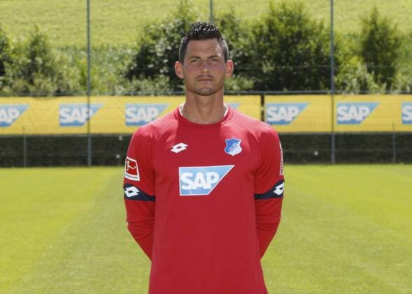 Alexander Stolz (Hoffenh) . Fototermin 1899 Hoffenheim 2017-2018 . Sinsheim, GER, 13.07.2017 , Fussball 1. Bundesliga 2017 2018.