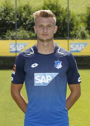 Stefan Posch (Hoffenh) . Fototermin 1899 Hoffenheim 2017-2018 . Sinsheim, GER, 13.07.2017 , Fussball 1. Bundesliga 2017 2018.