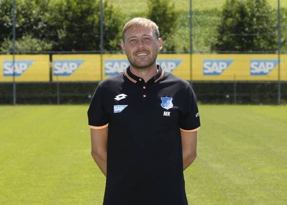 Co-Trainer Matthias Kaltenbach (Hoffenh) . Fototermin 1899 Hoffenheim 2017-2018 . Sinsheim, GER, 13.07.2017 , Fussball 1. Bundesliga 2017 2018.