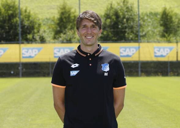 Co-Trainer Videoanalyst Benjamin Glück (Hoffenh) . . Fototermin 1899 Hoffenheim 2017-2018 . Sinsheim, GER, 13.07.2017 , Fussball 1. Bundesliga 2017 2018.