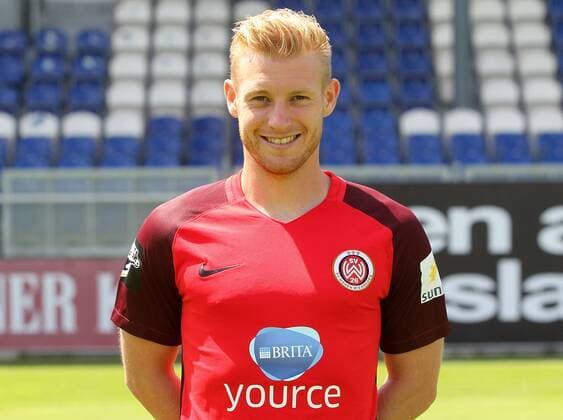 13.07.2017, xsvx, Fussball 3.Liga, SV Wehen Wiesbaden Fototermin, Fußball, GER 3.Liga PortraÌˆttermin 2017 2018, emonline, Patrick Funk (SV Wehen Wiesbaden) Wiesbaden
