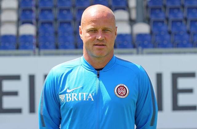 13.07.2017, xsvx, Fussball 3.Liga, SV Wehen Wiesbaden Fototermin, Fußball, GER 3.Liga PortraÌˆttermin 2017 2018, emonline, Co-Trainer Mike Krannich (SV Wehen Wiesbaden) Wiesbaden