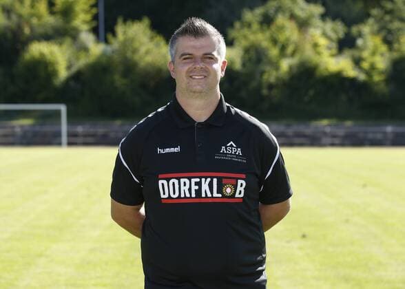 Co-Trainer Zlatko Blaskic (Grossasp) . Fototermin SG Sonnenhof Großaspach 2017-2018 . Großaspach, GER, 13.07.2017 , Fussball 3. Liga 2017 2018.