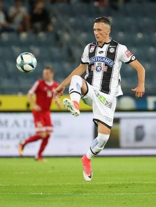SOCCER - UEFA EL quali, Sturm vs Podgorica GRAZ,AUSTRIA,13.JUL.17 - SOCCER - UEFA Europa League qualification, SK Sturm Graz vs FK Mladost Podgorica. Image shows Dario Maresic (Sturm). GEPAxpictures xChristianxWalgram