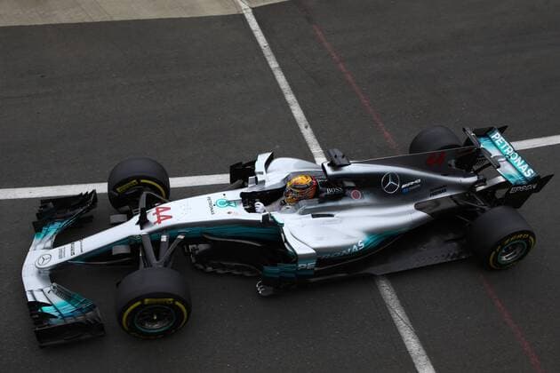 British Grand Prix, Silverstone 13 - 16 July 2017 14.07.2017 - Free Practice 1, Lewis Hamilton (GBR) Mercedes AMG F1 W08 
