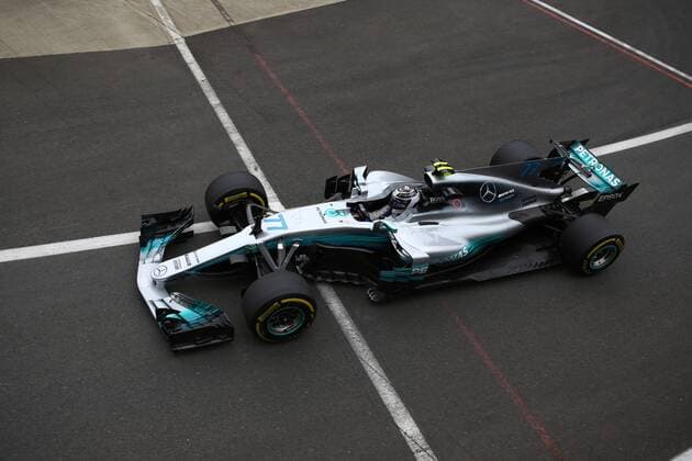 British Grand Prix, Silverstone 13 - 16 July 2017 14.07.2017 - Free Practice 1, Valtteri Bottas (FIN) Mercedes AMG F1 W08 